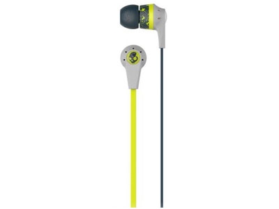 Наушники Skullcandy Ink'd 2.0 Gray/Hot Lime