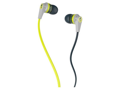Наушники Skullcandy Ink'd 2.0 Gray/Hot Lime
