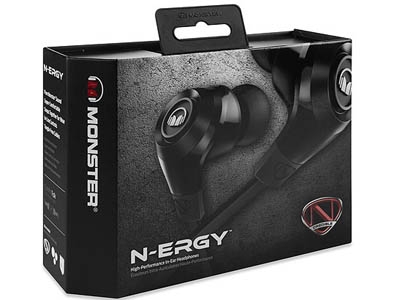 Наушники Monster NCredible NErgy In-Ear Midnight Black MNS-128455-00