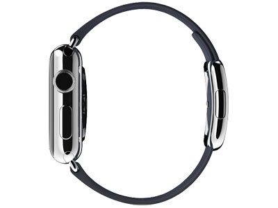 Смарт-часы Apple Watch 38mm Stainless steel Midnight Blue Modern Buckle   (MJ332-342-352)