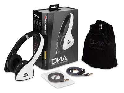 Наушники Monster DNA On-Ear White Tuxedo MNS-128484-00