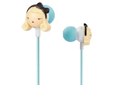 Наушники Monster Harajuku Lovers Super Kawaii White Blue MNS-128690-00