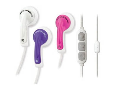 Гарнитура  Scosche HP65M Chameleon (White/Pink/Purpl)