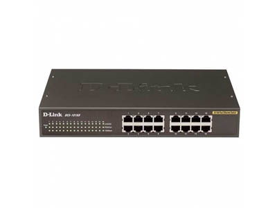 Коммутатор D-Link 16-port DES-1016D