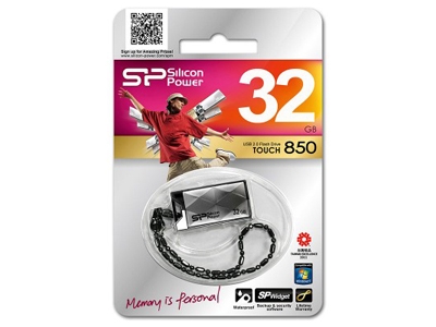 Silicon Power 32 GB Touch 850 Titanium