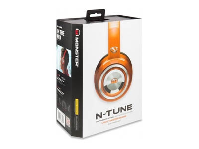 Monster NCredible NTune On-Ear Juice Orange MNS-128453-00