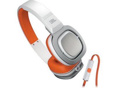 JBL On-Ear Headphone J55i  White/Orange