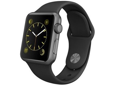 Смарт-часы Apple Watch Sport 38mm Space Gray Aluminum Case with Sport Band (MJ2X2)