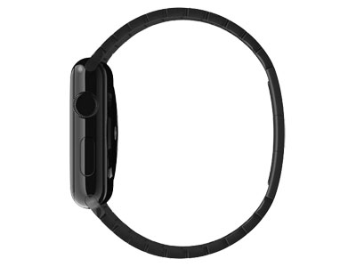 Смарт-часы Apple Watch 38mm Space Black Stainless Steel Case with Space Black Link Bracelet    (MJ3F2)