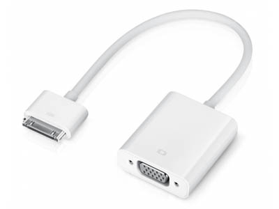 Адаптер Apple Dock Connector to VGA для iPad MC552ZM/B