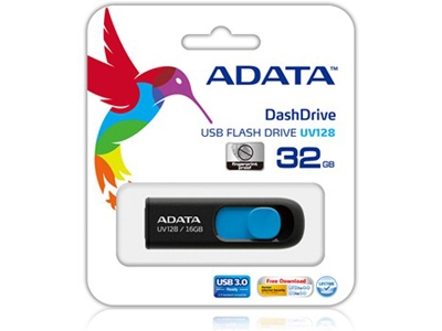 ADATA 16 GB UV128 Black/Blue