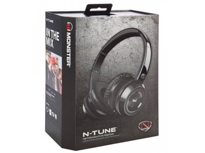 Наушники Monster NCredible NTune On-Ear Matte Black MNS-128519-00