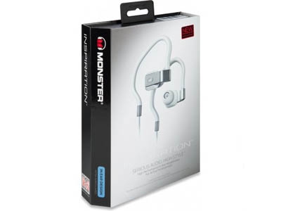 Наушники Monster Inspiration In-Ear White with ControlTalk MNS-128976-00
