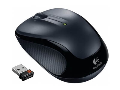 Logitech M325 WL Dark Silver