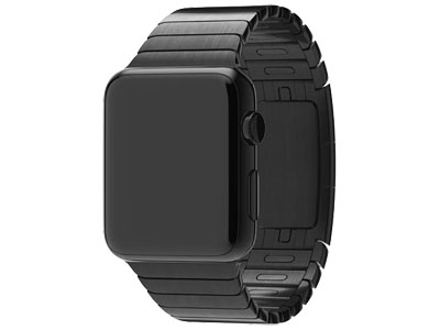 Смарт-часы Apple Watch 38mm Space Black Stainless Steel Case with Space Black Link Bracelet    (MJ3F2)