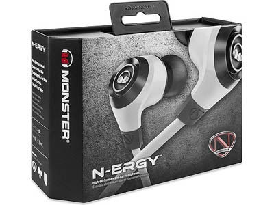 Наушники Monster NCredible NErgy In-Ear Frost White MNS-128454-00