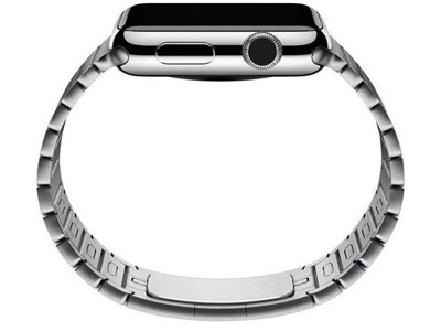 Смарт-часы Apple Watch 38mm Stainless Steel Case Case with LINK bracelet   (MJ3E2)