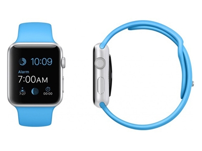 Смарт-часы Apple Watch Sport 38mm Silver Aluminum Case with Sport Band  (MJ2V2)