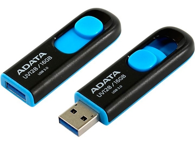 ADATA 16 GB UV128 Black/Blue