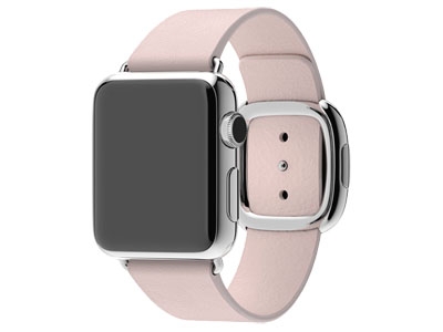 Смарт-часы Apple Watch 38mm Stainless steel Soft Pink Modern Buckle    (MJ362-372-382)