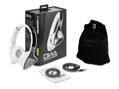 Наушники Monster DNA On-Ear Black Tuxedo MNS-128493-00