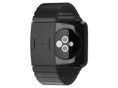 Смарт-часы Apple Watch 38mm Space Black Stainless Steel Case with Space Black Link Bracelet    (MJ3F2)