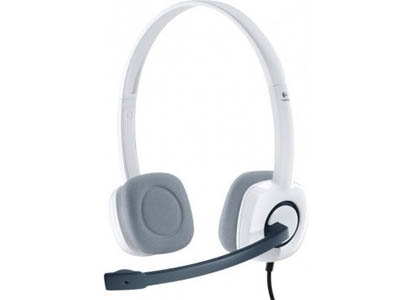 Logitech Headset H150 (981-000350) Cloud White