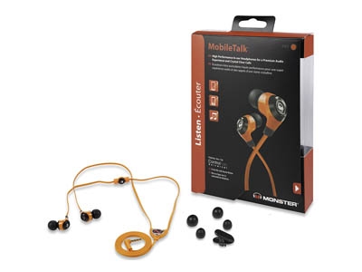 Наушники Monster MobileTalk In-Ear Juice Orange MNS-133302-00