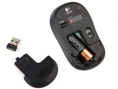Logitech M165 Wireless Black