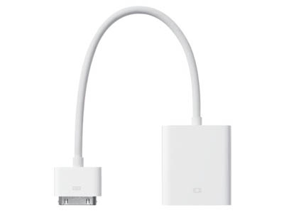 Адаптер Apple Dock Connector to VGA для iPad MC552ZM/B