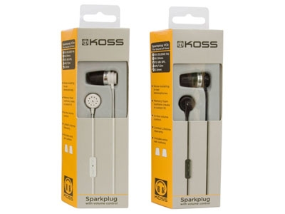 Наушники Koss Sparkplug Pathfinder Black