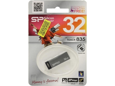 Silicon Power 32 GB Touch 835 Iron Gray