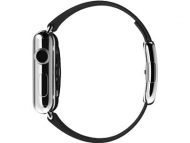 Смарт-часы Apple Watch 38mm Stainless Steel Black Modern Buckle (S,M,L)  (MJYK2-L2-M2)