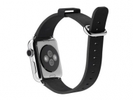 Apple Watch 38mm Stainless Steel Case with Black Classic Buckle MJ312
