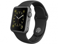 Смарт-часы Apple Watch Sport 38mm Space Gray Aluminum Case with Sport Band (MJ2X2)