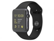 Смарт-часы Apple Watch Sport 42mm Space Gray Aluminum Case with Sport Band (MJ3T2)